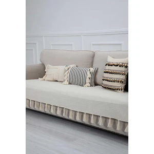 Aisha's Design Püsküllü Koltuk Örtüsü 90 x 210,KO-21