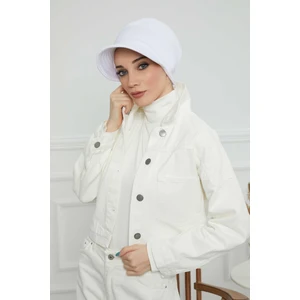 Aisha's Design Siperlikli Penye Şapka Bone,b-73