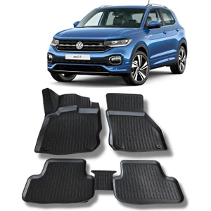 Vw T Cross Paspas 2022 Sonrası 3D Havuzlu Wöller Paspas