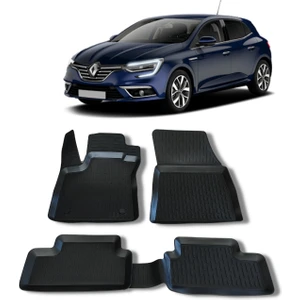Renault Megane 4 Paspas Hb 2016 Sonrası 3D Havuzlu Wöller Paspas