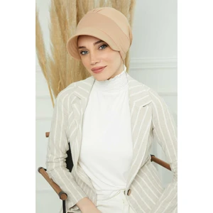 Aisha's Design Siperlikli Penye Şapka Bone,b-73