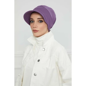 Aisha's Design Siperlikli Penye Şapka Bone,b-73