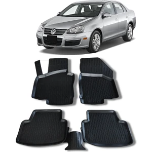 Volkswagen Jetta Paspas 2005 2010 Arası 3D Havuzlu Wöller Pasp...