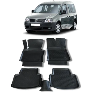 Volkswagen Caddy Paspas 2003 2010 Arası 3D Havuzlu Wöller Paspas
