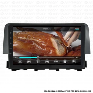 Honda Civic Fc5 Android 12 Multimedya Carplay 4gb RAM+64GB HDD Navigasyon Ekran