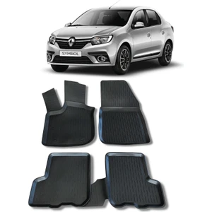 Renault Symbol Paspas 2013 Sonrası 3D Havuzlu Wöller Paspas