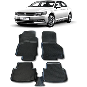Vw Passat B8 Paspas 2015 2023 Arası 3D Havuzlu Wöller Paspas