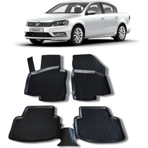 Vw Passat B7 Paspas 2011 2014 Arası 3D Havuzlu Wöller Paspas