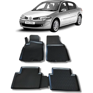 Renault Megane 2 Paspas 2004 2009 Arası 3D Havuzlu Wöller Paspas