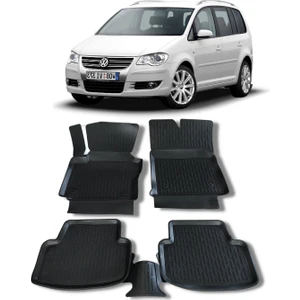 Volkswagen Touran Paspas 2003 Sonrası 3D Havuzlu Wöller Paspas
