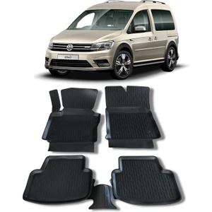 Volkswagen Caddy Paspas 2015 2020 Arası 3D Havuzlu Wöller Paspas