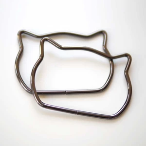 Metal Çanta Sapı Kedi