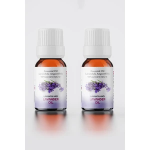 Lavanta Uçucu Yağı % 100 Saf 2li Set ( Lavender Oil ) 2X10 ml