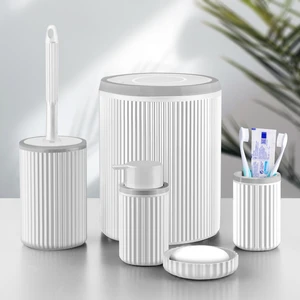 Yuvarlak Banyo Seti 5 Parça