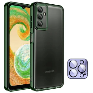Galaxy A34 Kılıf 3D Kamera ve Lens Mercek Korumalı Ultra Lüks Razer Plating Case