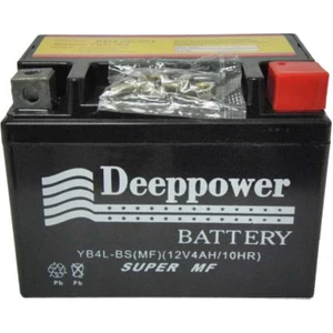 Deep Power Akü Motor  YB4L-BS  (12V 4AH/10HR)