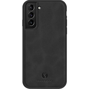 Samsung Galaxy S21 Fe 5g Manyetik Araba Montaj Telefon Kapağı Pu Deri Kaplamalı Pc+Tpu Kasası (Yurt Dışından)