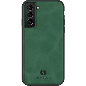 Samsung Galaxy S21 Fe 5g Manyetik Araba Montaj Telefon Kapağı Pu Deri Kaplamalı Pc+Tpu Kasası (Yurt Dışından)