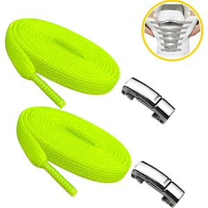 Takbırak Mıknatıslı Lastikli Ayakkabı Bağcığı, Akıllı Bağcık, Bot, Çocuk, Spor Converse Nike Bağcık