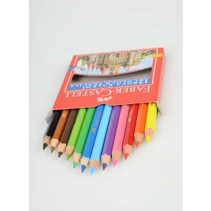 12 Renk Kuru Boya Yarım Boy