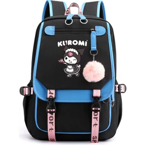 Kulomi Okul Çantası Ortaokul Kadın Kore Versiyonu Büyük Kapasiteli Rahat Hafif Sırt Çantası Ilkokul Öğrencileri Üçüncü Ila Altıncı Sınıf Sırt Çantası (Yurt Dışından)