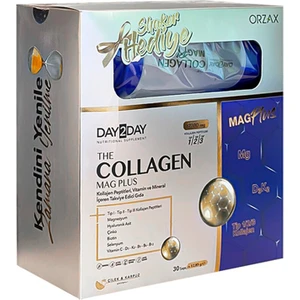 DAY2DAY Mag Plus Çilek Karpuz Aromalı 30 Şase Shaker Hediyeli