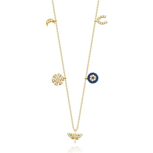 Fiyonk Kuyumculuk 14 Ayar Altın Şans Kolyesi