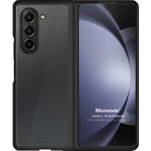 Samsung Galaxy Z Fold 5 Kılıf Shell Platinum Siyah
