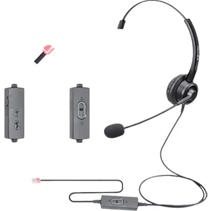 KLK215 Mikrofonlu Operatör Kukaklığı (Rj-9 Soketli)