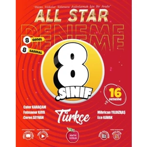 Newton Yayınları 8. Sınıf All Star Branş Deneme Türkçe