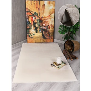 My Evilla Modern Dekoratif Puffy Peluş Halı Yolluk