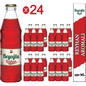 Reyhan Ve Gül Aromalı Gazlı Içecek 24x250 ml