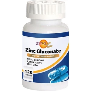 Meka Nutrition Çinko Glukonat 120 Tablet Zinc Gluconate 15 mg