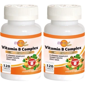 Meka Nutrition B Vitamini Kompleksi 2 x 120 Tablet Vitamin B Complex
