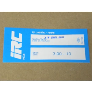 Iç Lastik 3.00-10  (Eğri Sibop) (8561)