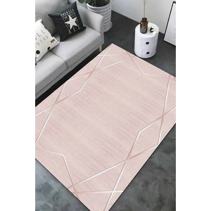 Halı Olivia Yıkanabilir Dijital Baskılı Kaymaz Tabanlı Halı 50 x 80 cm