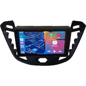 Ford 2012-2017 Transit Custom Android Sürüm 13 Kablosuz Carplay Navigasyon Multimedya 9 Inç Ekran 2gb Ram 32GB Rom Hafıza