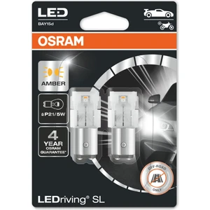 Çift Duy Sarı 1016 LED Stop Ampulü Ledriving Sl 7528DYP.02B (2'li Paket)