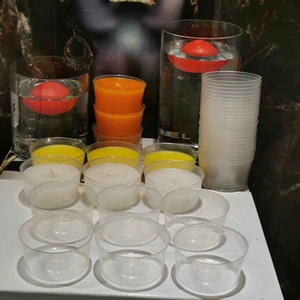 Iv Candles Homedecor 100 Adet Boş Kapsül Mum Kutusu