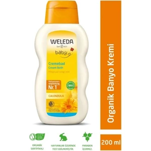 Calendula Organik Temizleyici ve Nemlendirici Banyo Kremi 200ML