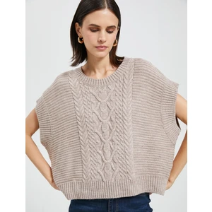 Oversize Örgü Süveter Yarasa Kol