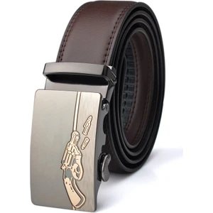 Erkek Otomatik Toka Kemer - Kahverengi (Yurt Dışından)