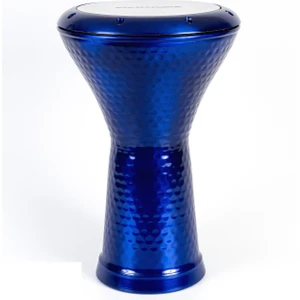 Çömlek Darbuka Düz Mavi Model