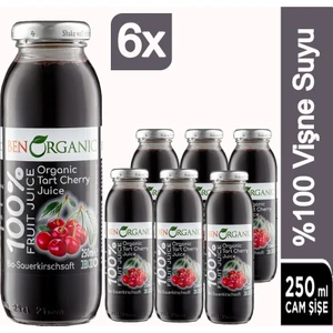 Ben Organic Vişne Suyu 6 x 250 ml