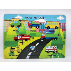 212 Toyzz 212TOYZ Tasima Aracları Çocuk Puzzle ve Sök Tak Oyuncak