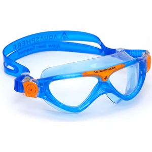 Aqua Sphere Aquasphere Vista Junior Şeffaf Cam - Mavi/turuncu Yüzücü