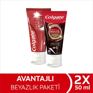 Optic White Çay Kahve 50 ml+  Parıldayan Beyazlık 50 ml