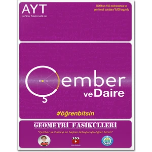 Tonguç Akademi AYT Geometri Fasikülleri Çember ve Daire - Tonguç Akademi