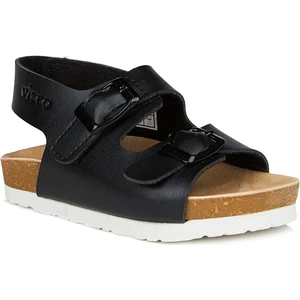 321.P20Y.360-02 Siyah Erkek Çocuk Sandalet