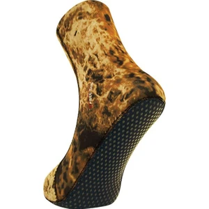 5mm Opencell Expert Brown Kamuflaj Tabanlı Dalış Çorabı